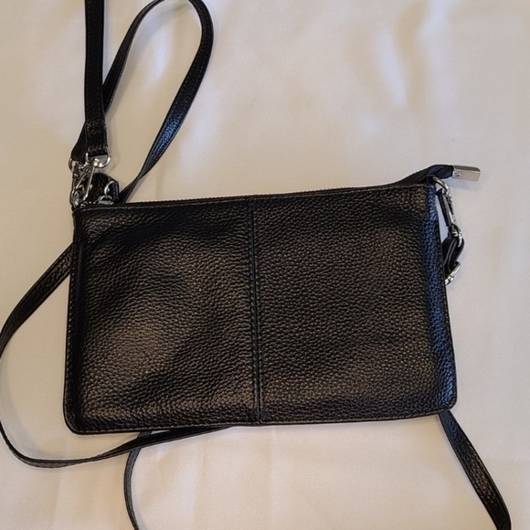 Befen Leather Crossbody bag black mini bag - Picture 2 of 6